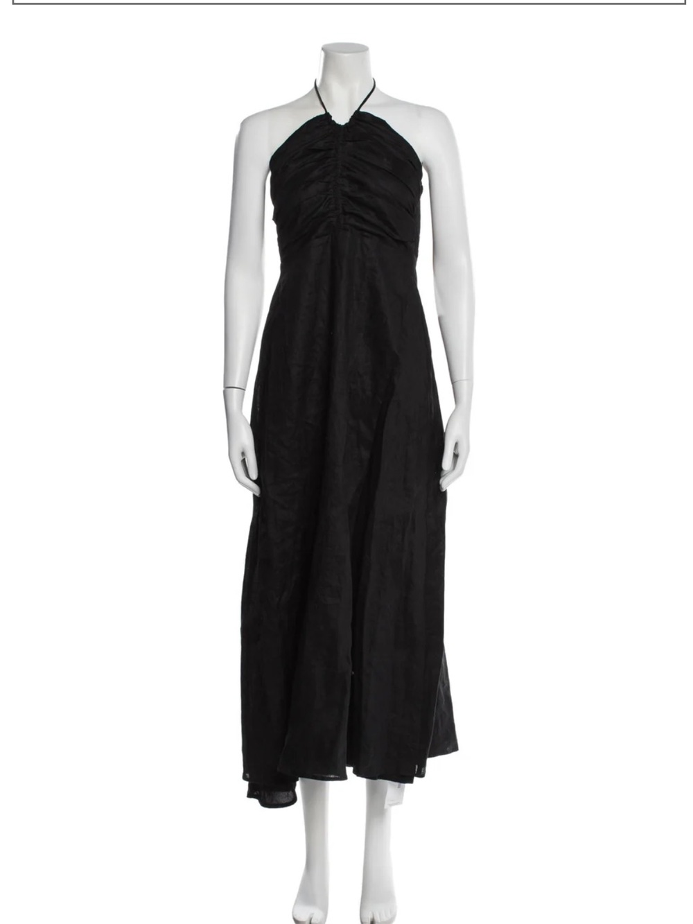 Dissh black halter dress size 4